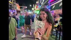 Afspelen Street Pick -up: Teen Prostitute wordt anaal en gezicht voor contant geld