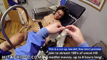 Jouer Devenez médecin-tampa, donnez au prisonnier rebelle Wyatt des orgasmes obligatoires avec la baguette magique Hitachi pendant un fantasme malade à Hitachihoescom
