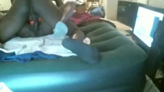 Play Ebony BBW Threesome: Milf Pussyfucked by Two Big Black Cocks