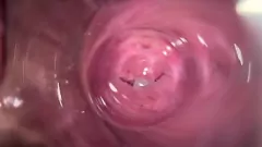 play Orgasme Vagina Krim: Pengalaman Masturbasi Jarak Dekat Seorang Berambut Cokelat