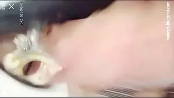 Play My nice and slim sister bathroom masturbation